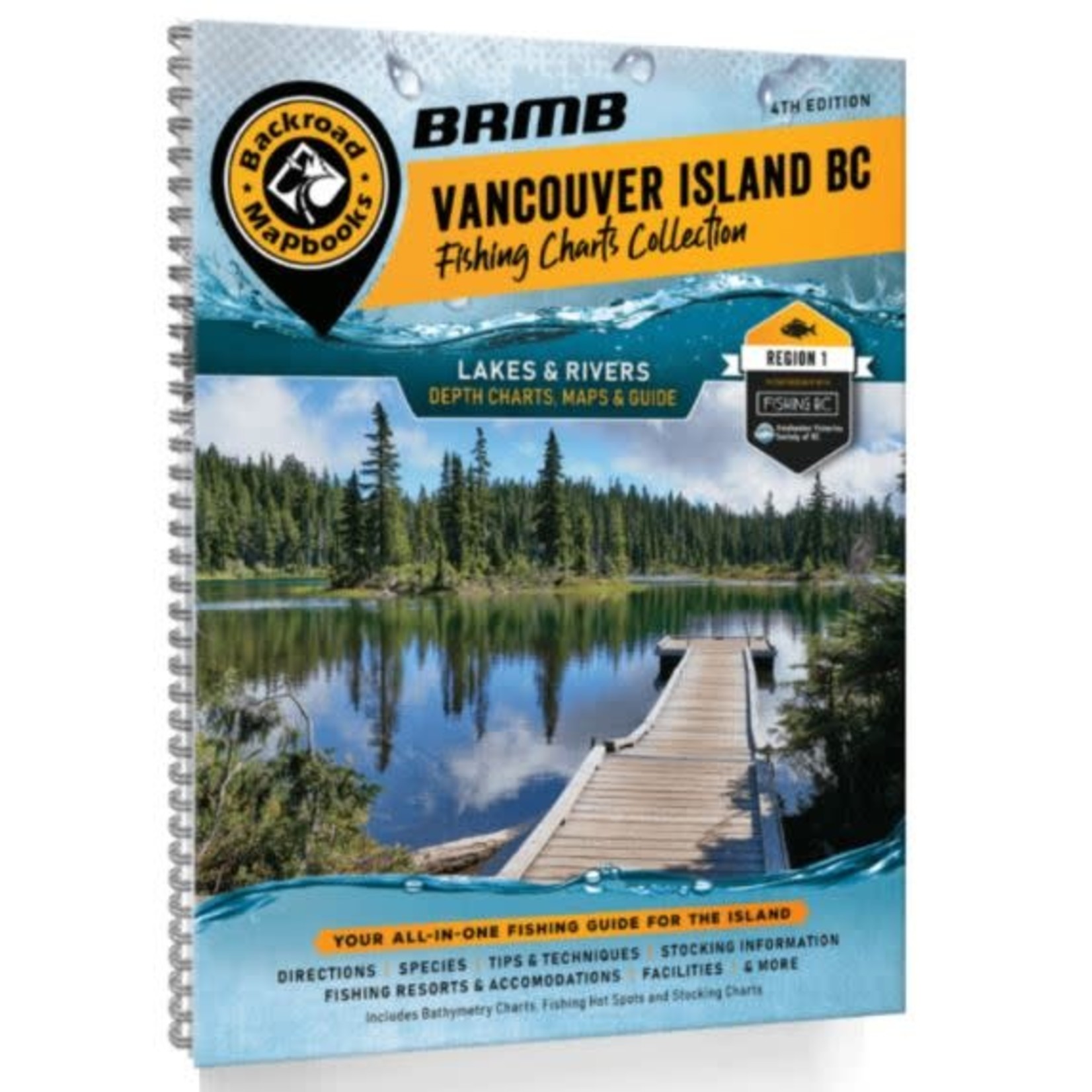 Backroad Mapbooks Vancouver Island BC Fishing