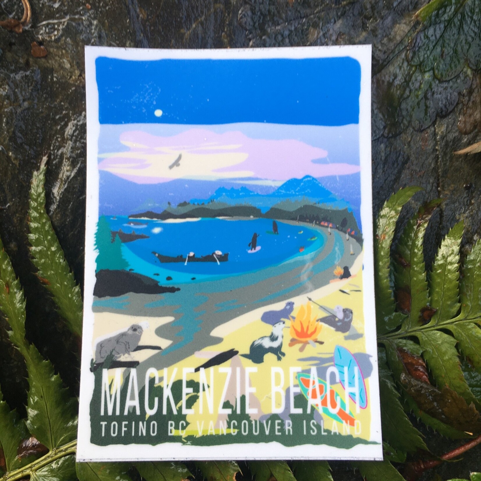 Heyduck Art Mackenzie Beach Magnet Heyduck