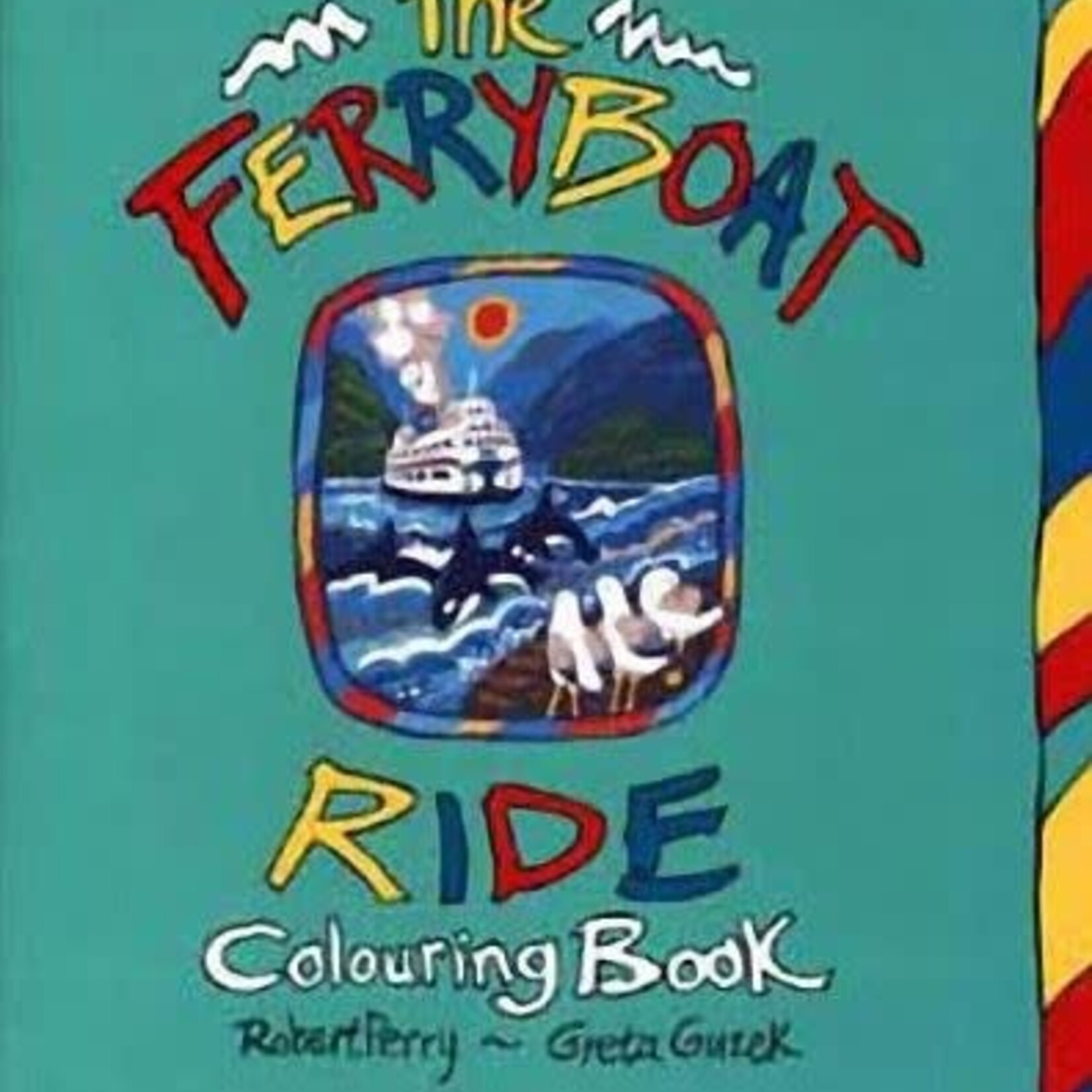 Harbour Publishing Ferryboat Ride Colouring Book