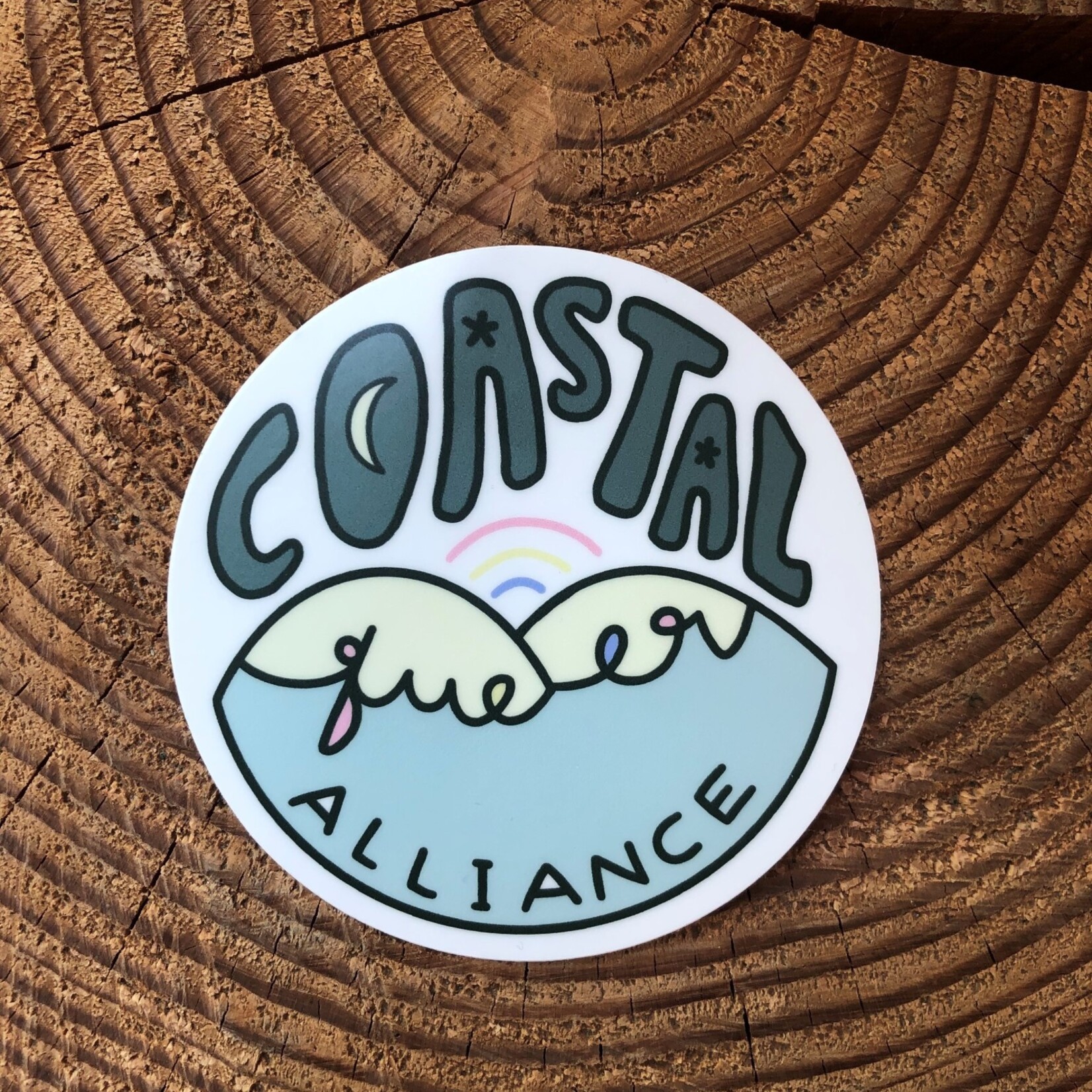Coastal Queer Alliance Sticker