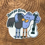 Tofino Jazz Festival Bird Friends Sticker