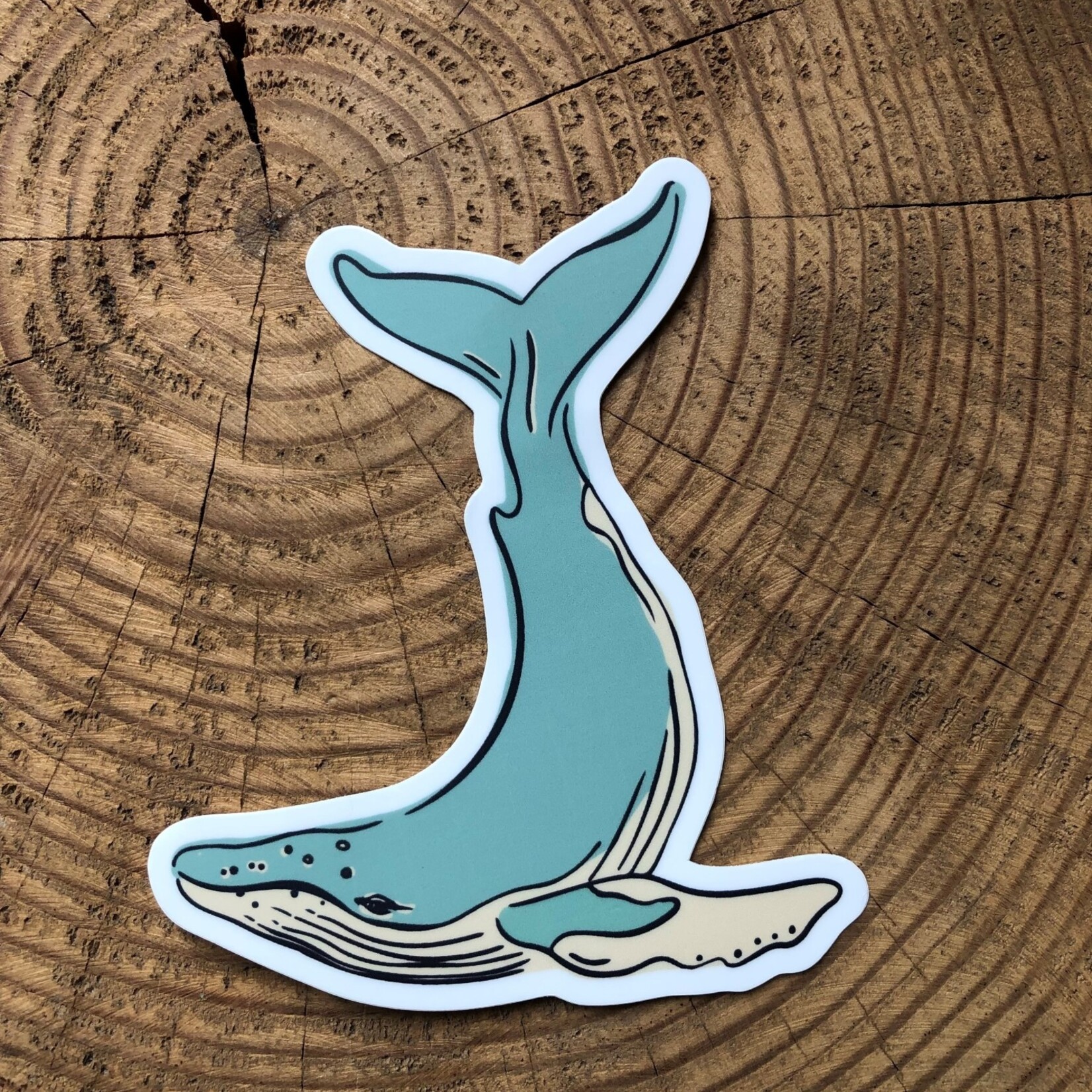 Tofino Jazz Festival Whale Sticker