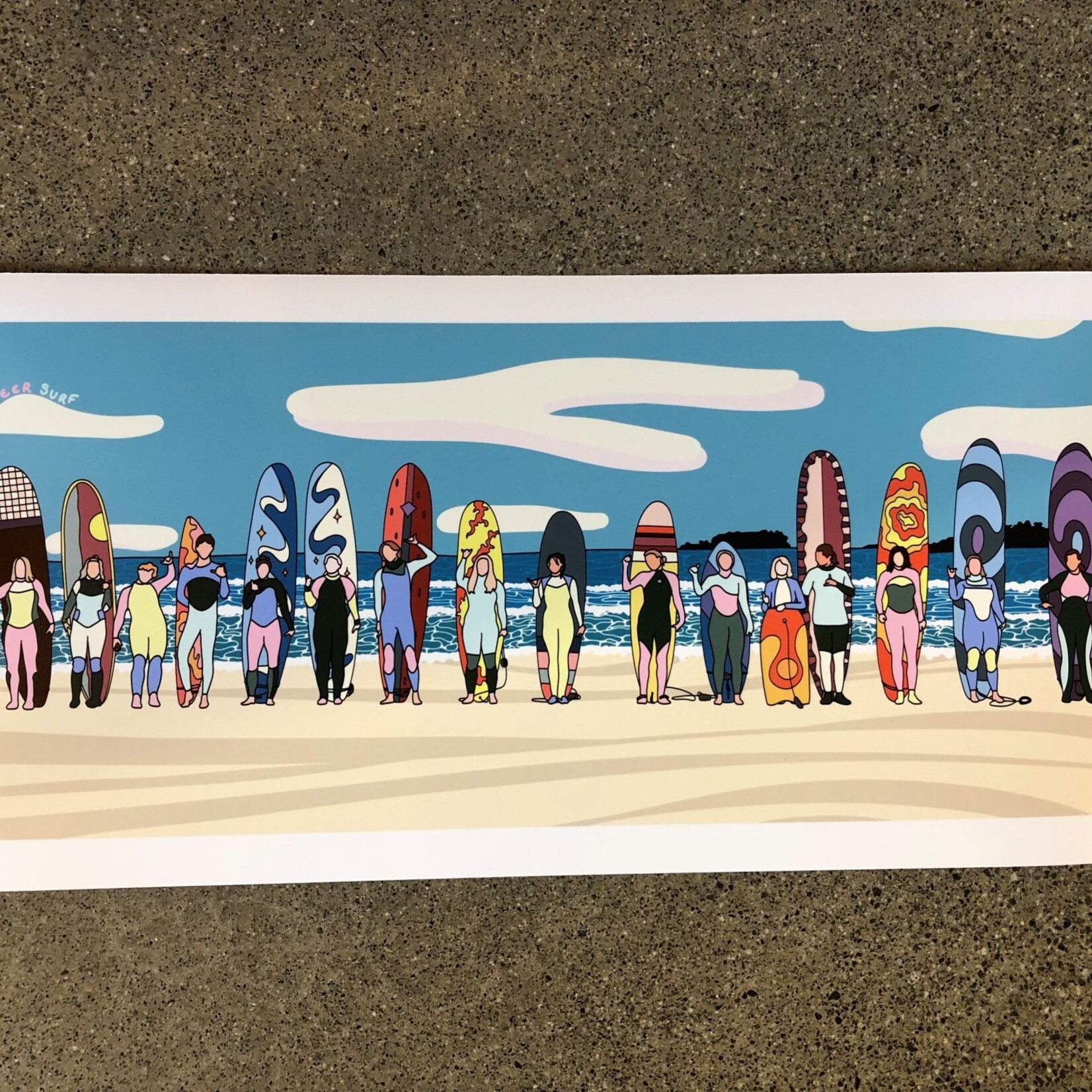 Coastal Queer Alliance Giclee Print