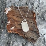 Mermaids Tears Seaglass Pendant Cloud