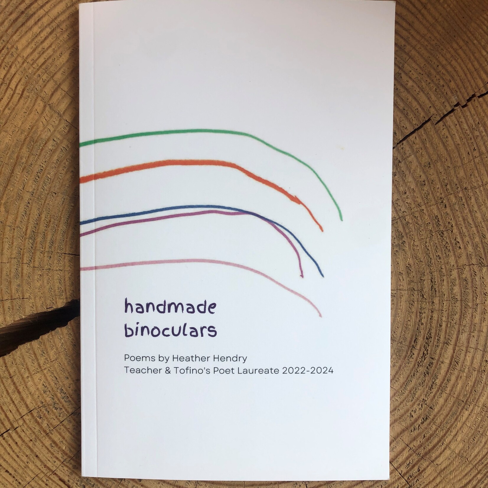 Heather Hendry handmade binoculars poetry book