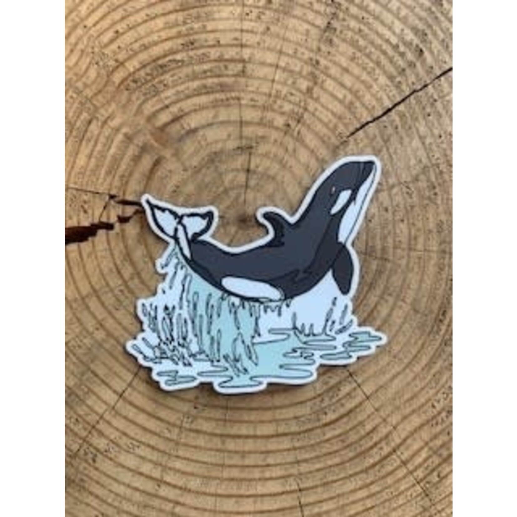 Wild Life Orcas Sticker