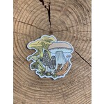 Wild Life Chanterelle Mushroom Sticker