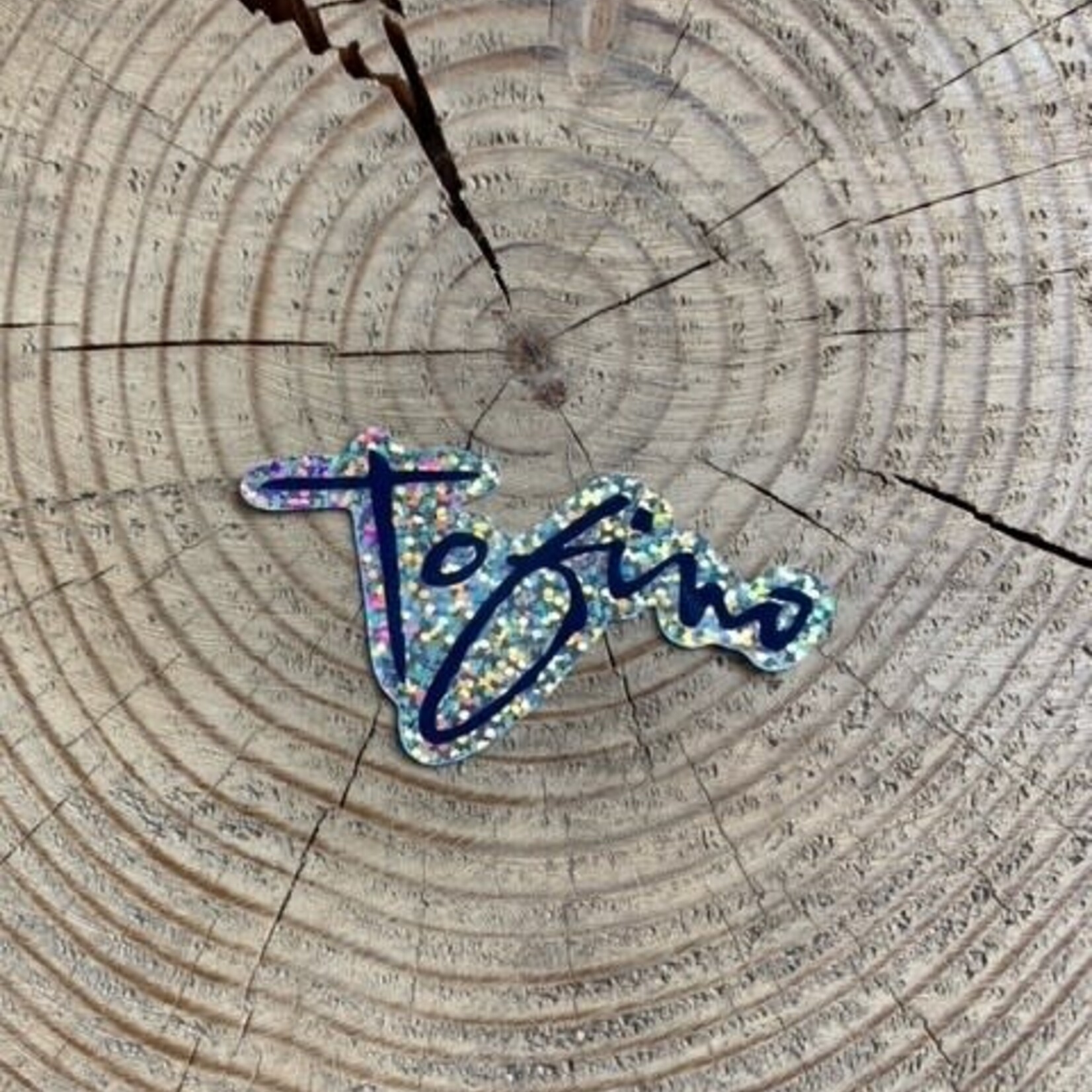 Tourism Tofino Tofino Glitter Sticker