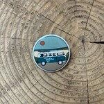 Tourism Tofino Long Beach Van Button