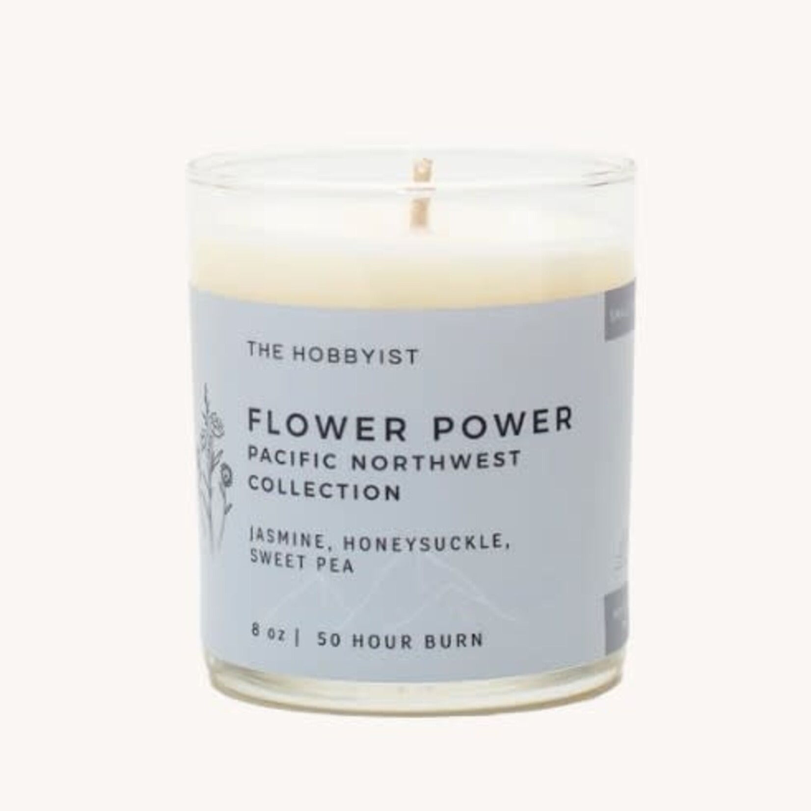 The Hobbyist Flower Power Candle