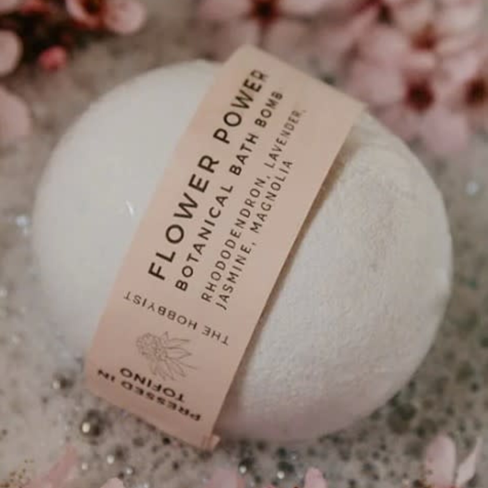 The Hobbyist Flower Power Botanical  Bath Bomb