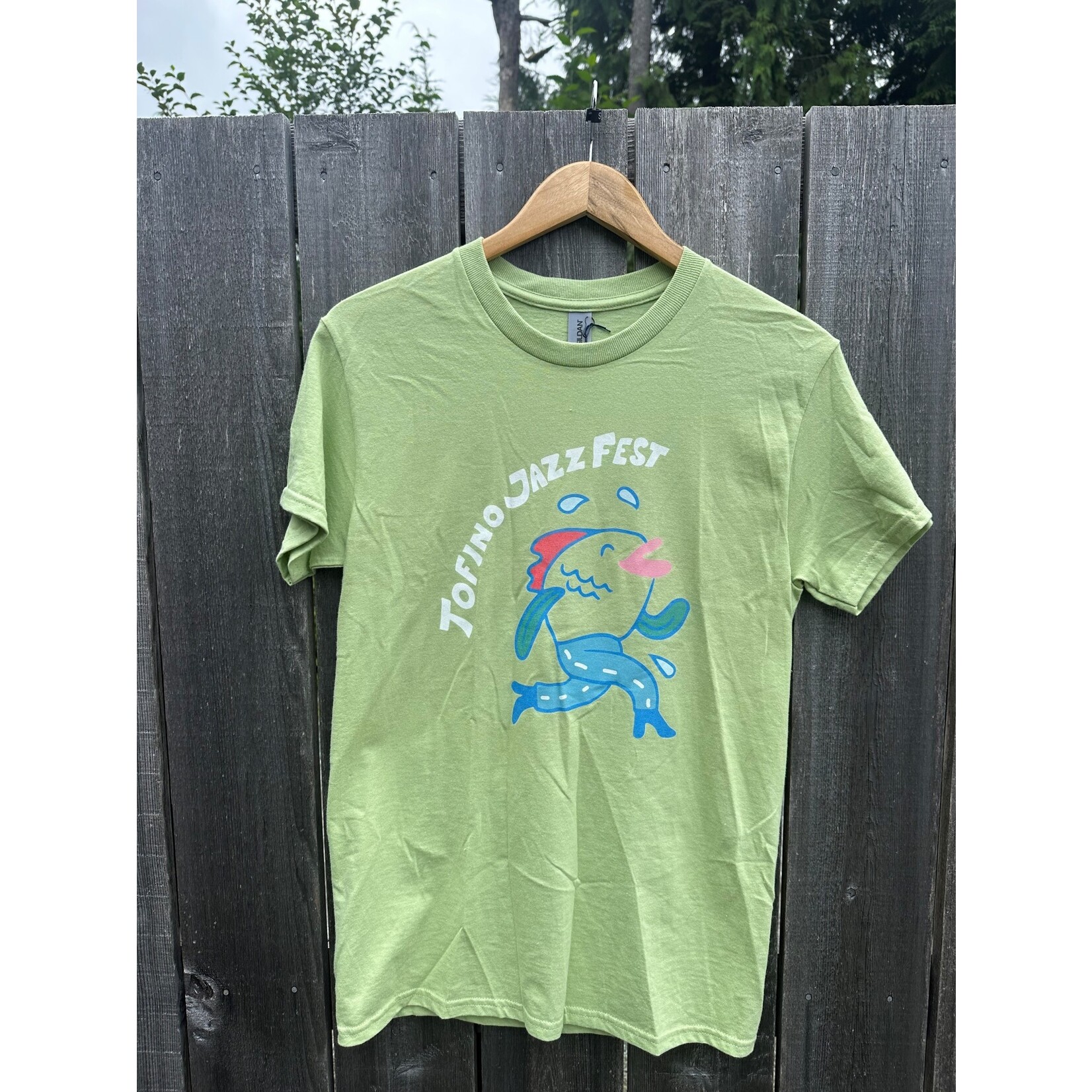 Tofino Jazz Festival Tofino Jazz Fest Fish T-Shirt Front