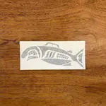 Redd Fish Supply Co Redd Fish Logo  Sticker Black