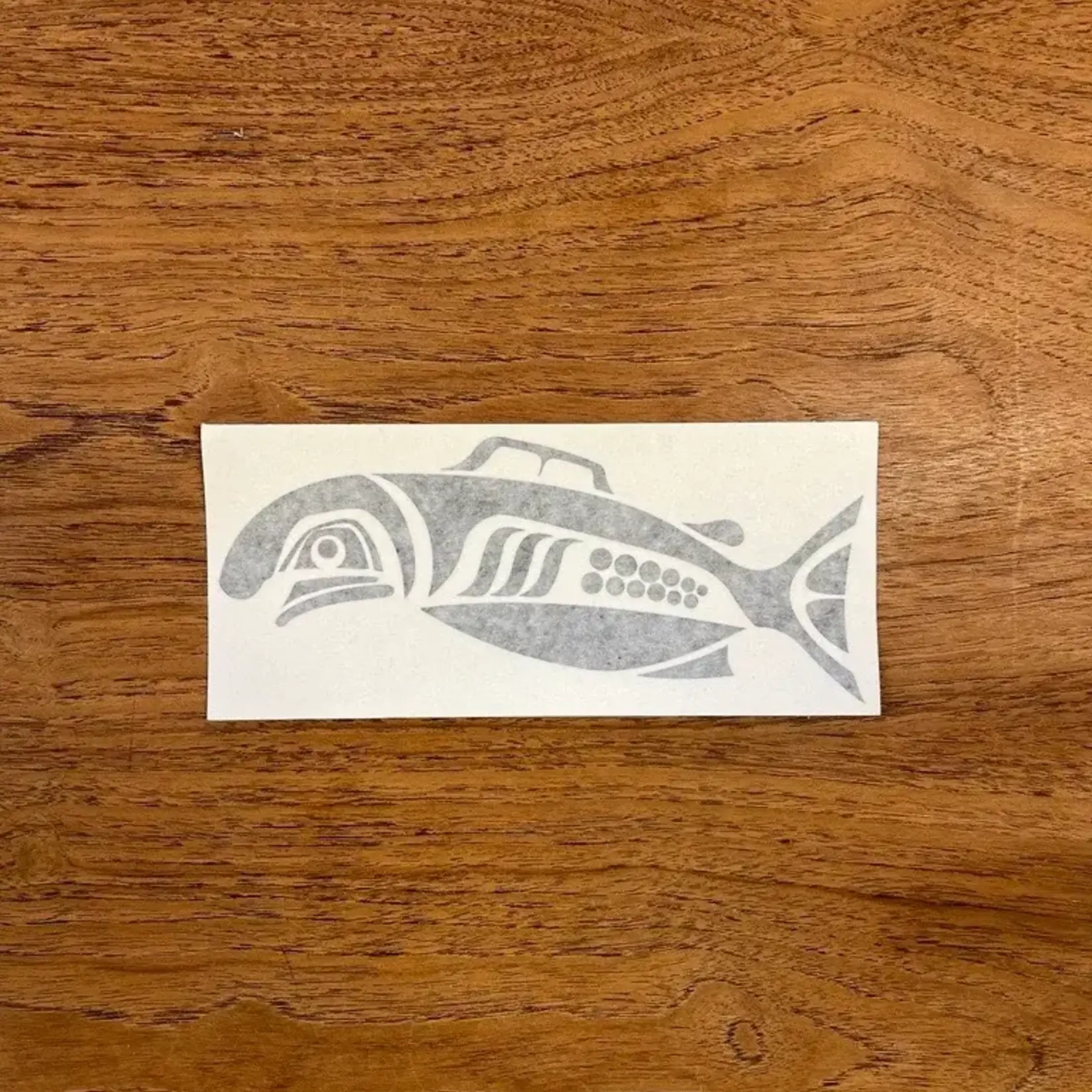 Redd Fish Supply Co Redd Fish Logo  Sticker Black