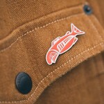 Redd Fish Supply Co Redd Fish Logo Pin