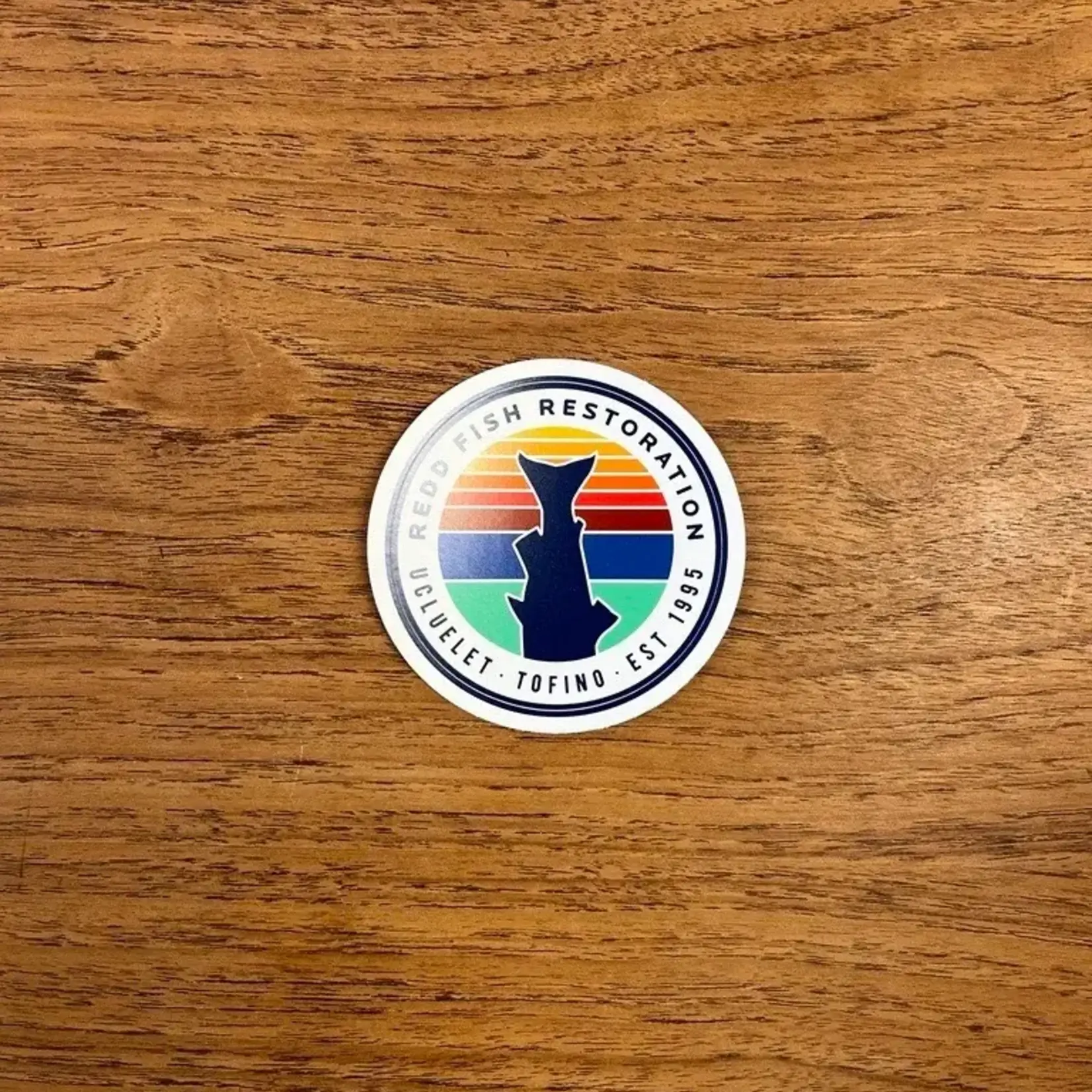 Redd Fish Supply Co Redd Fish Sunset Drop Sticker