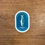 Redd Fish Supply Co Redd Fish Drop Sticker