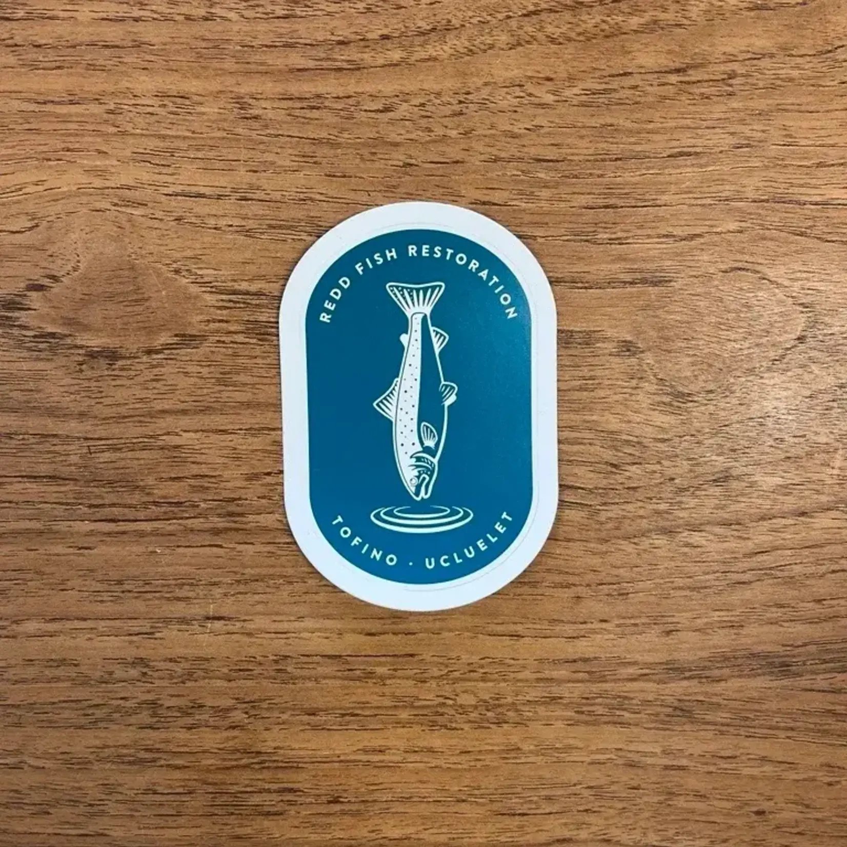 Redd Fish Supply Co Redd Fish Drop Sticker