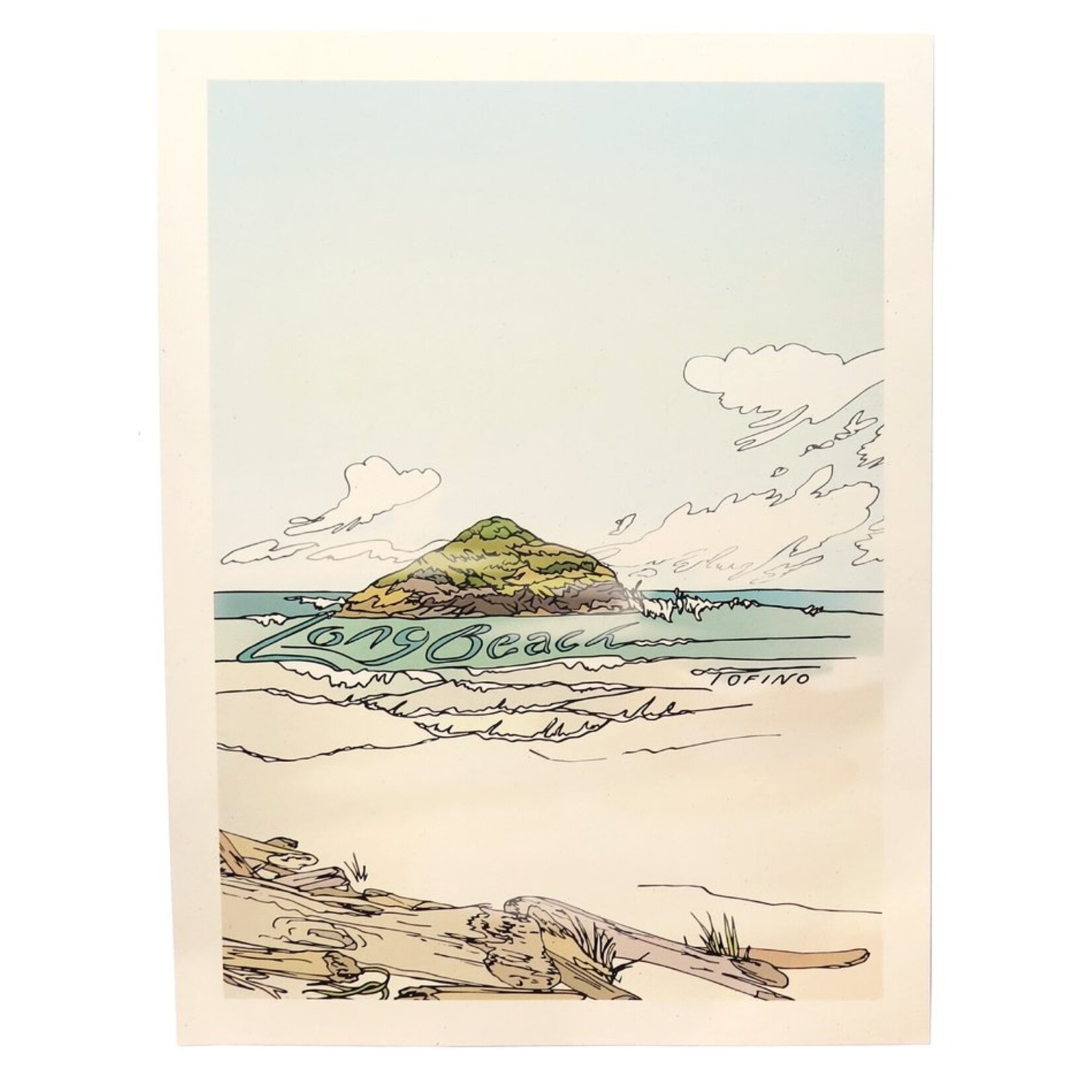 Wild Life Long Beach Wild Life Print 12x16