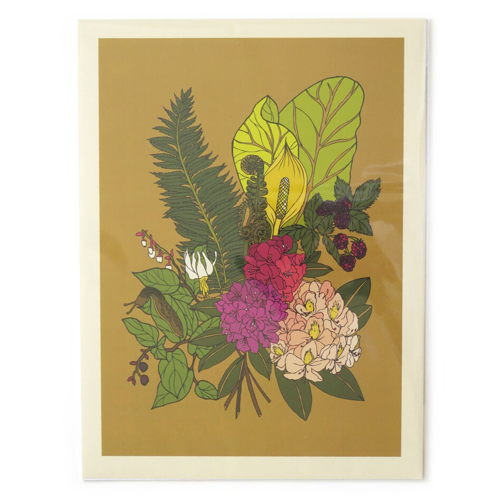Wild Life Wild Flowers Print 12x16