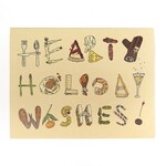 Wild Life Card Hearty Wishes Wild Life Holiday