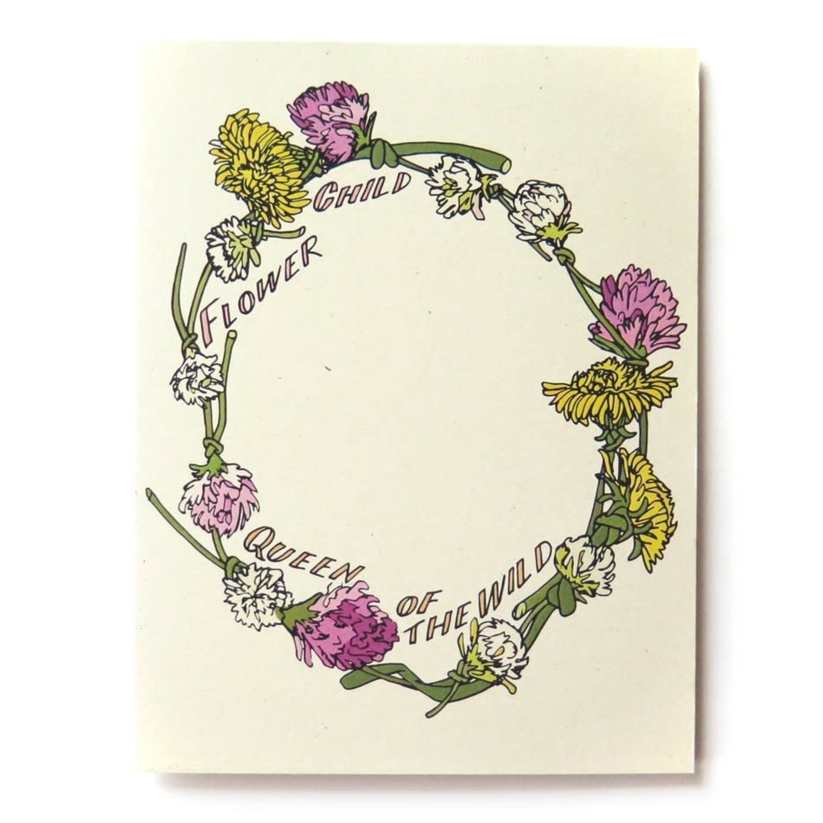 Wild Life Flower Crown Card