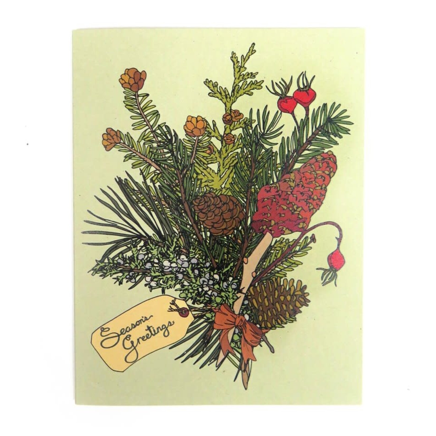 Wild Life Card Evergreen Wild Life Holiday