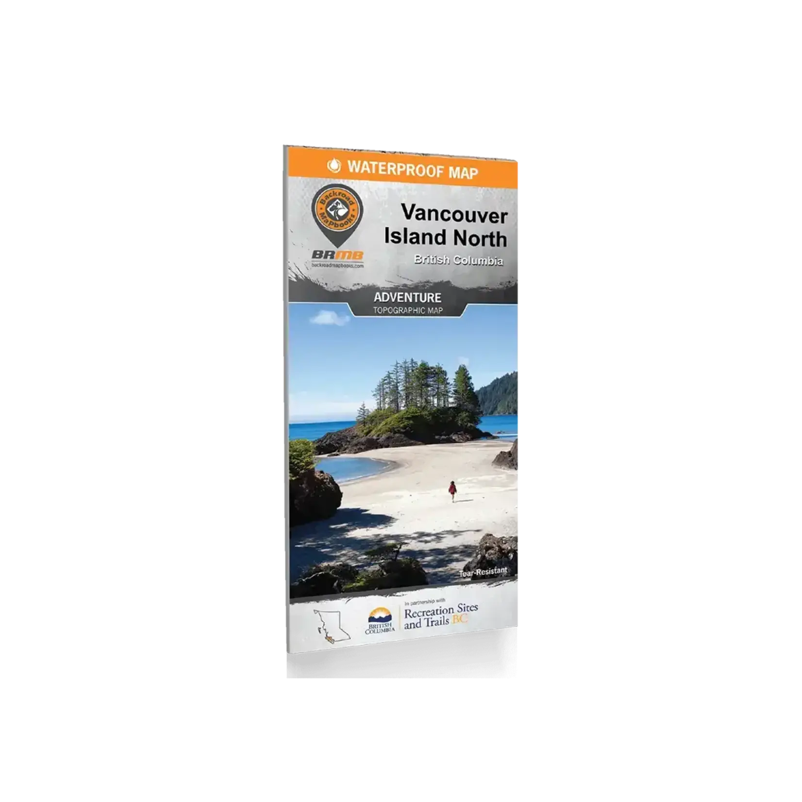 Backroad Mapbooks Van Isl North Waterproof Map