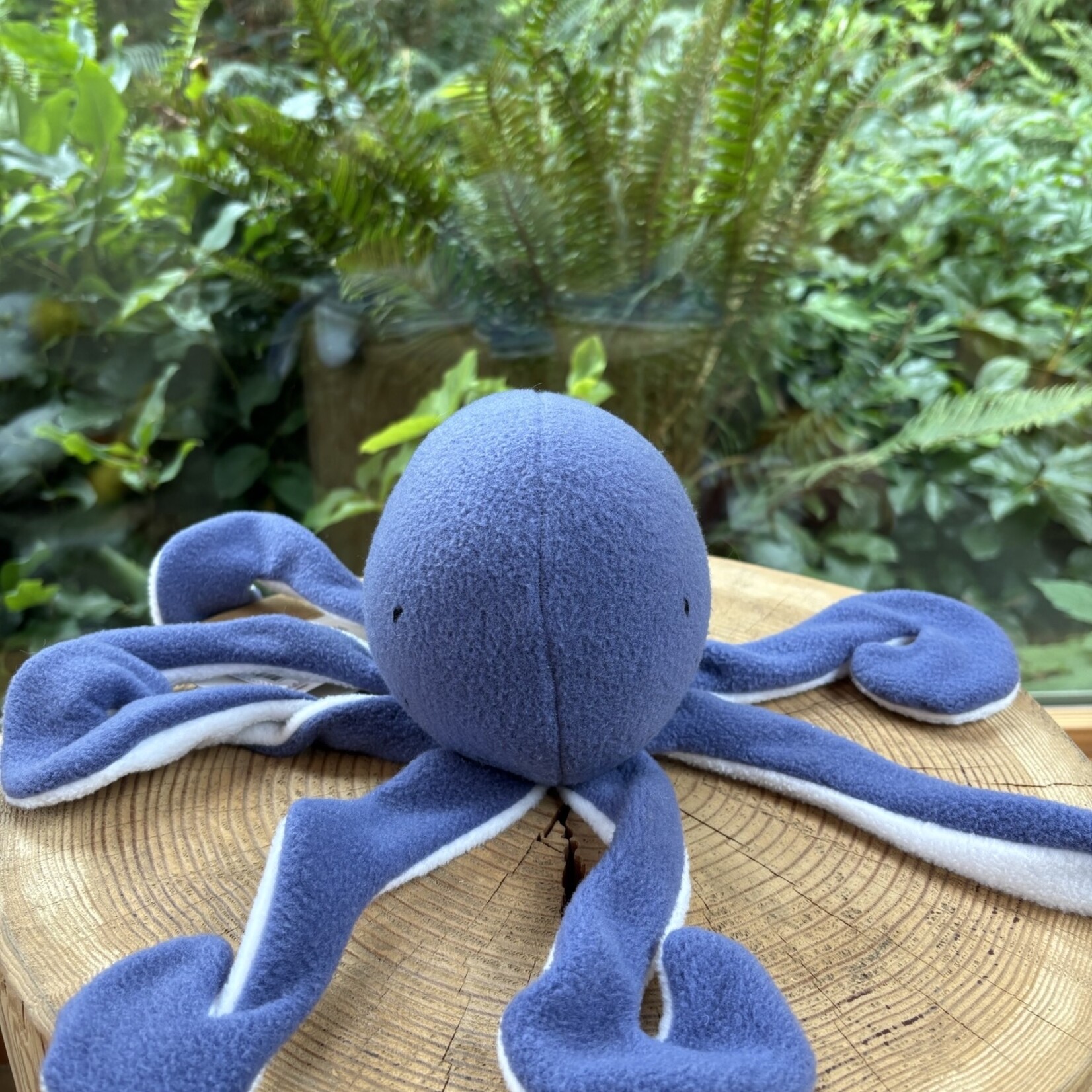 Sweet Peas kids krafts Octopus hand sewn stuffy