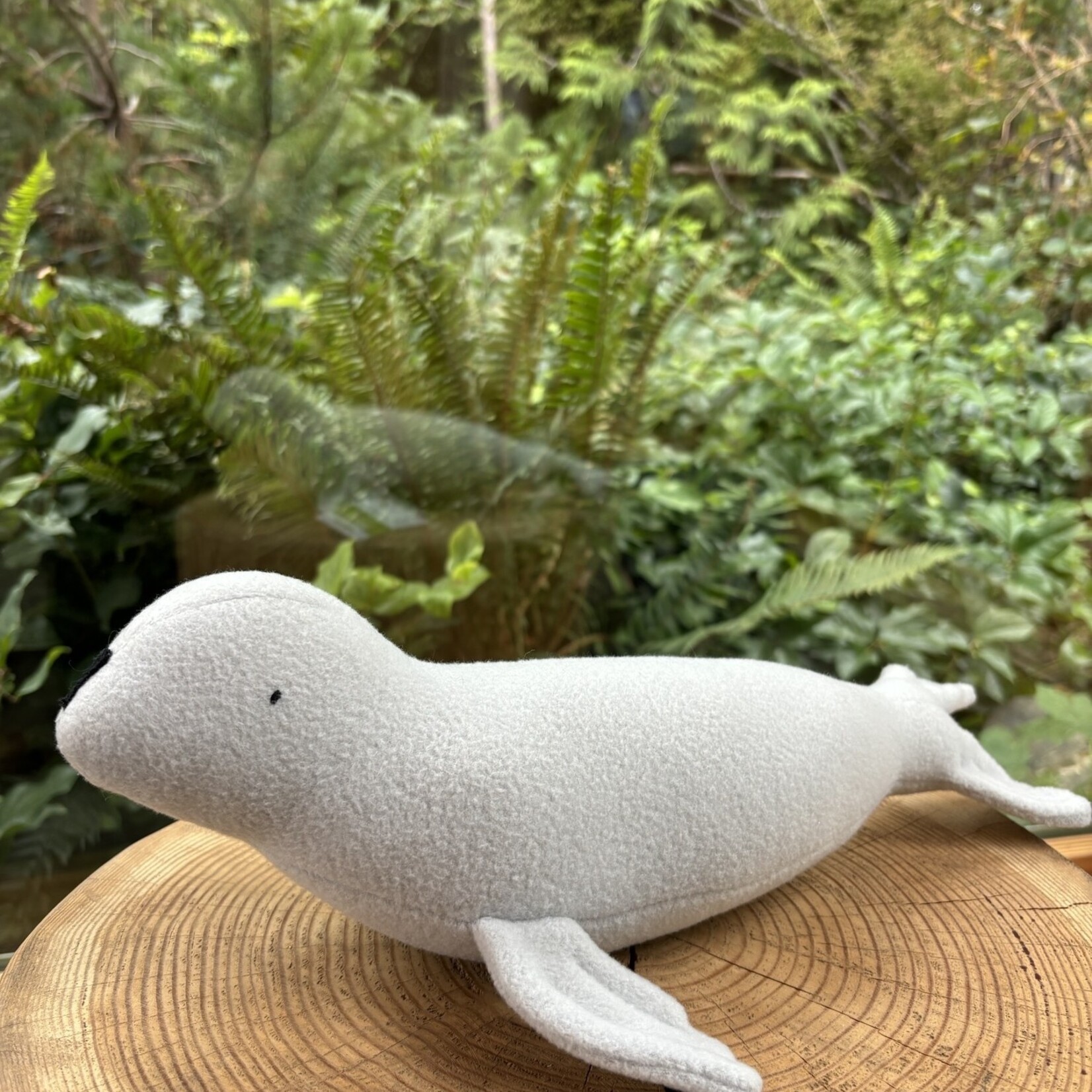 Sweet Peas kids krafts Seal hand sewn stuffy