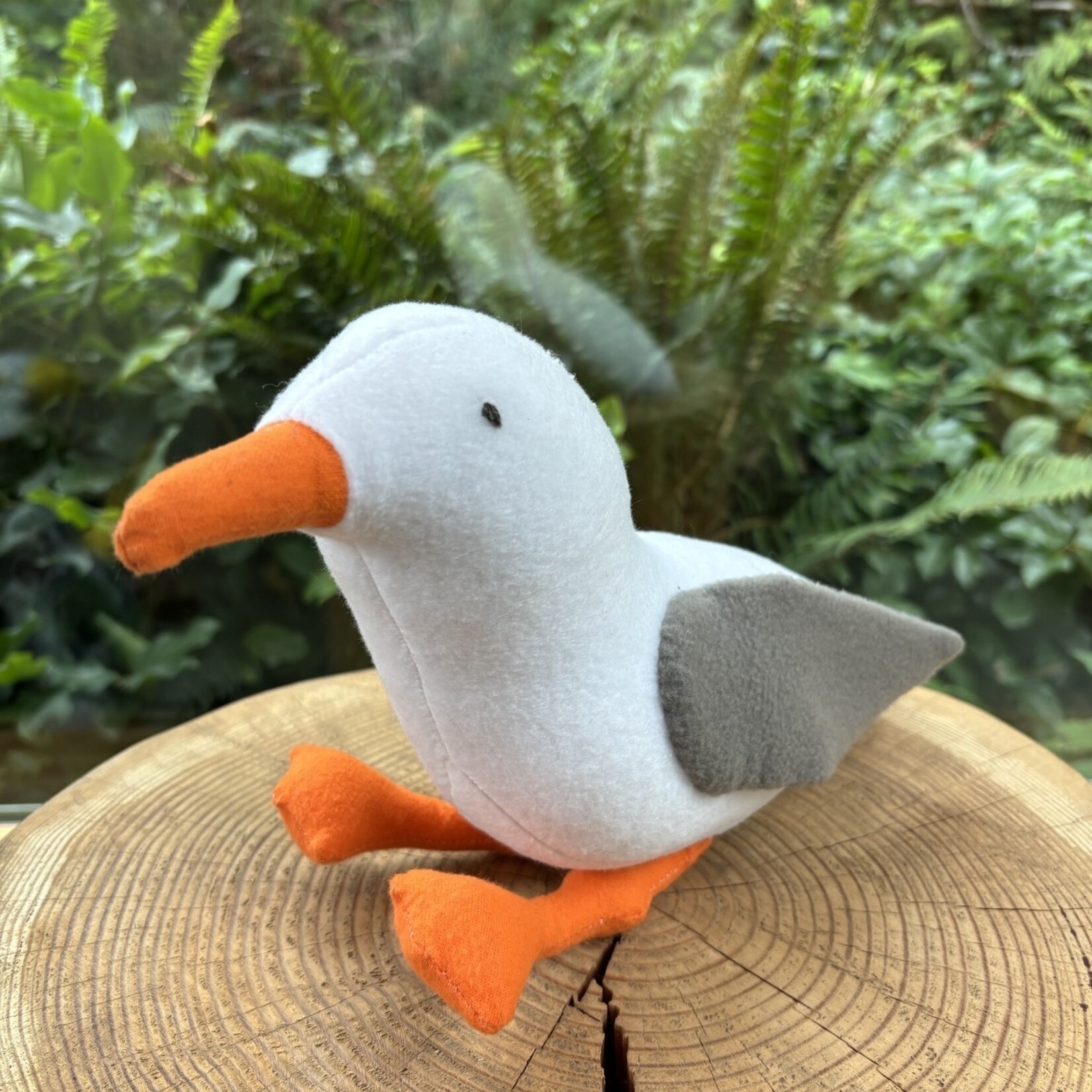 Sweet Peas kids krafts Seagull hand sewn stuffy