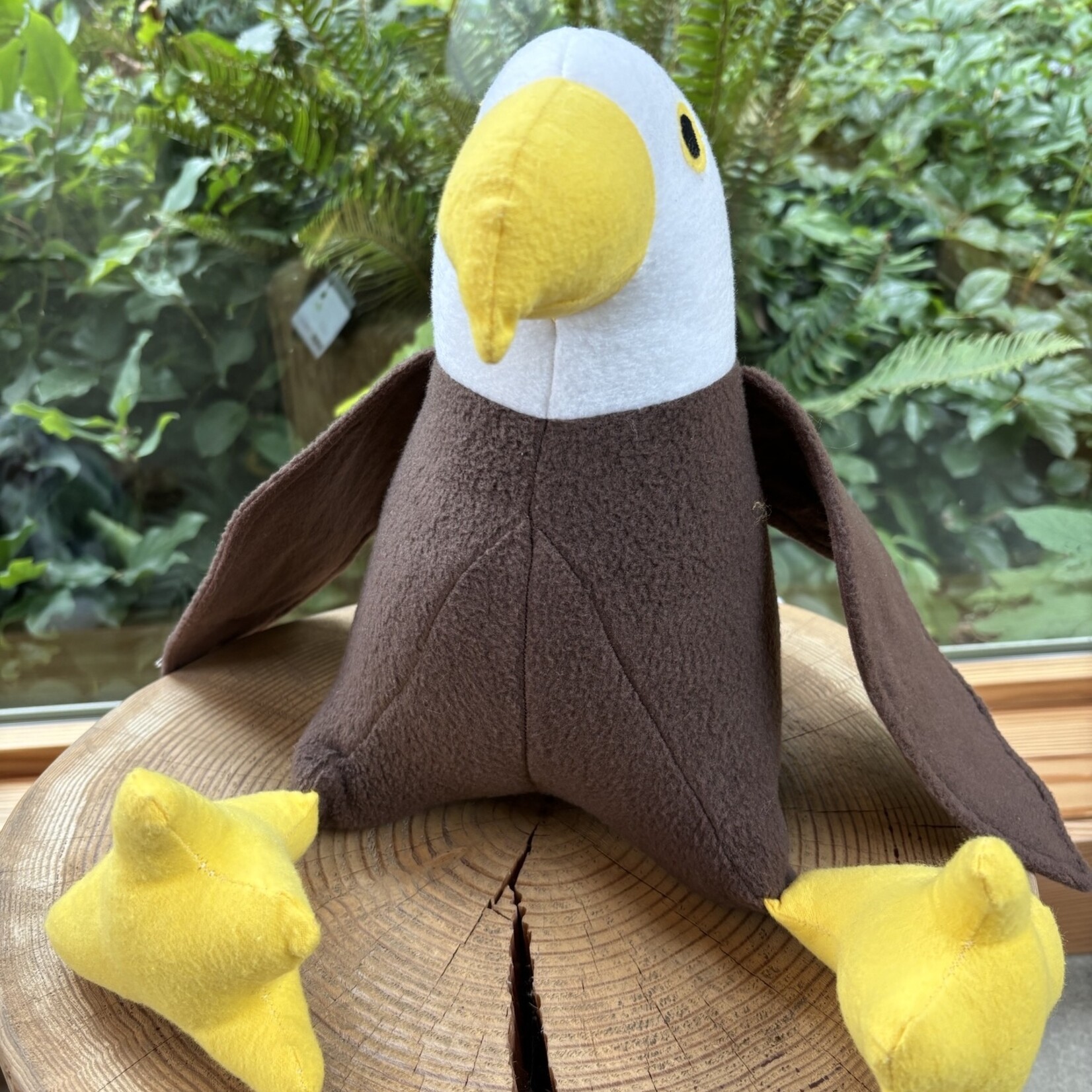 Sweet Peas kids krafts Eagle hand sewn stuffy