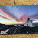 David McColm Amphitrite Point Lighthouse Postcard