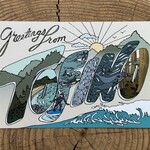 Wild Life Greetings from Tofino Postcard