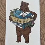 Wild Life Postcard Tofino Bear Wild Life