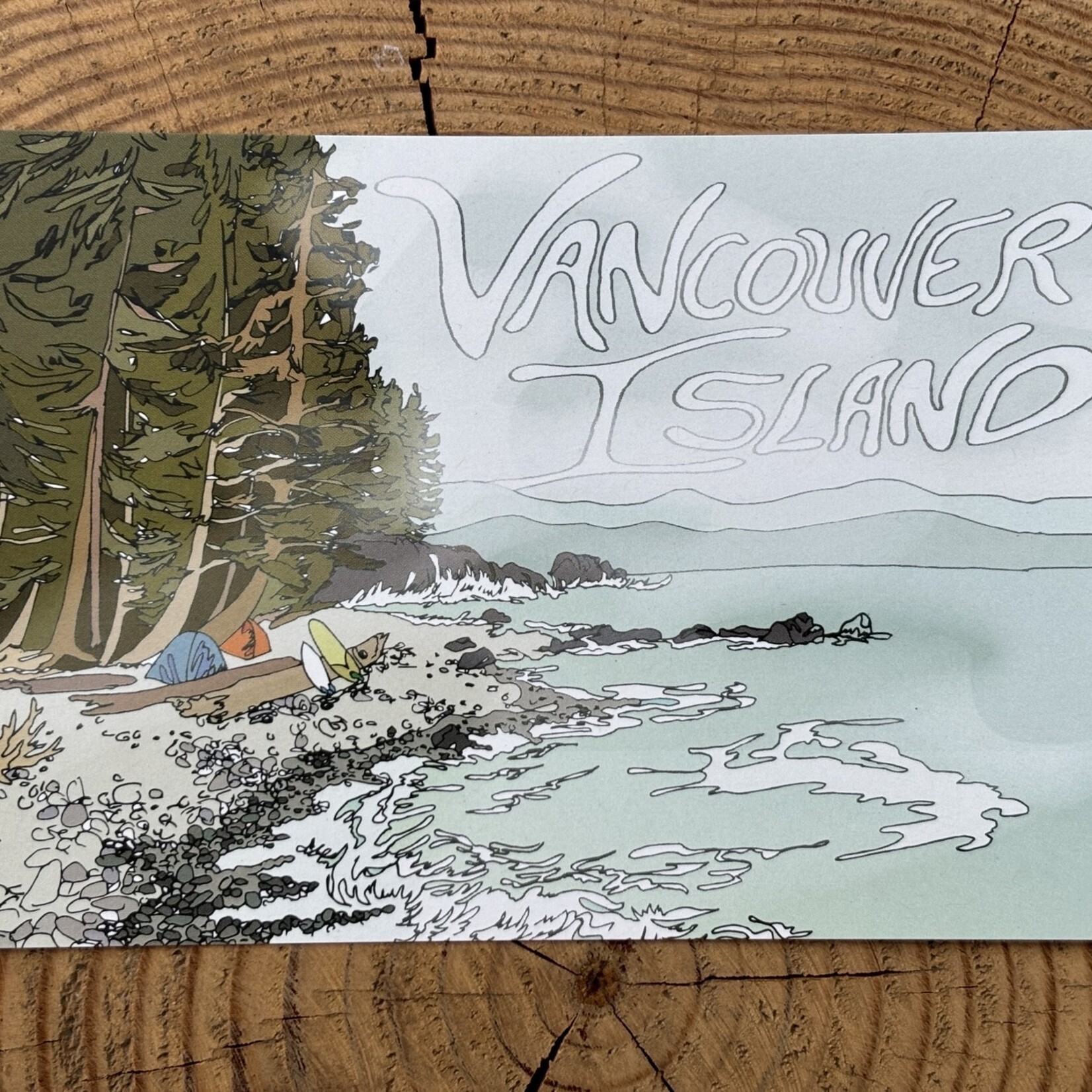 Wild Life Vancouver Island Postcard