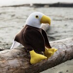 Sweet Peas kids krafts Eagle hand sewn stuffy