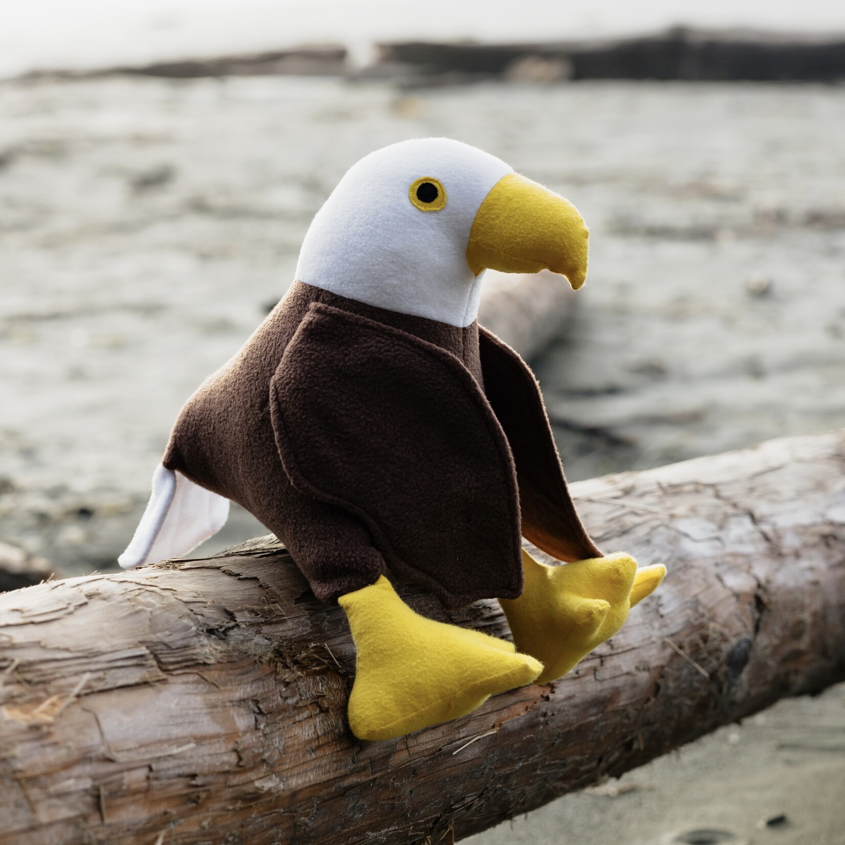 Sweet Peas kids krafts Eagle hand sewn stuffy