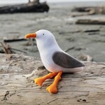 Sweet Peas kids krafts Seagull hand sewn stuffy