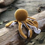 Sweet Peas kids krafts Octopus hand sewn stuffy