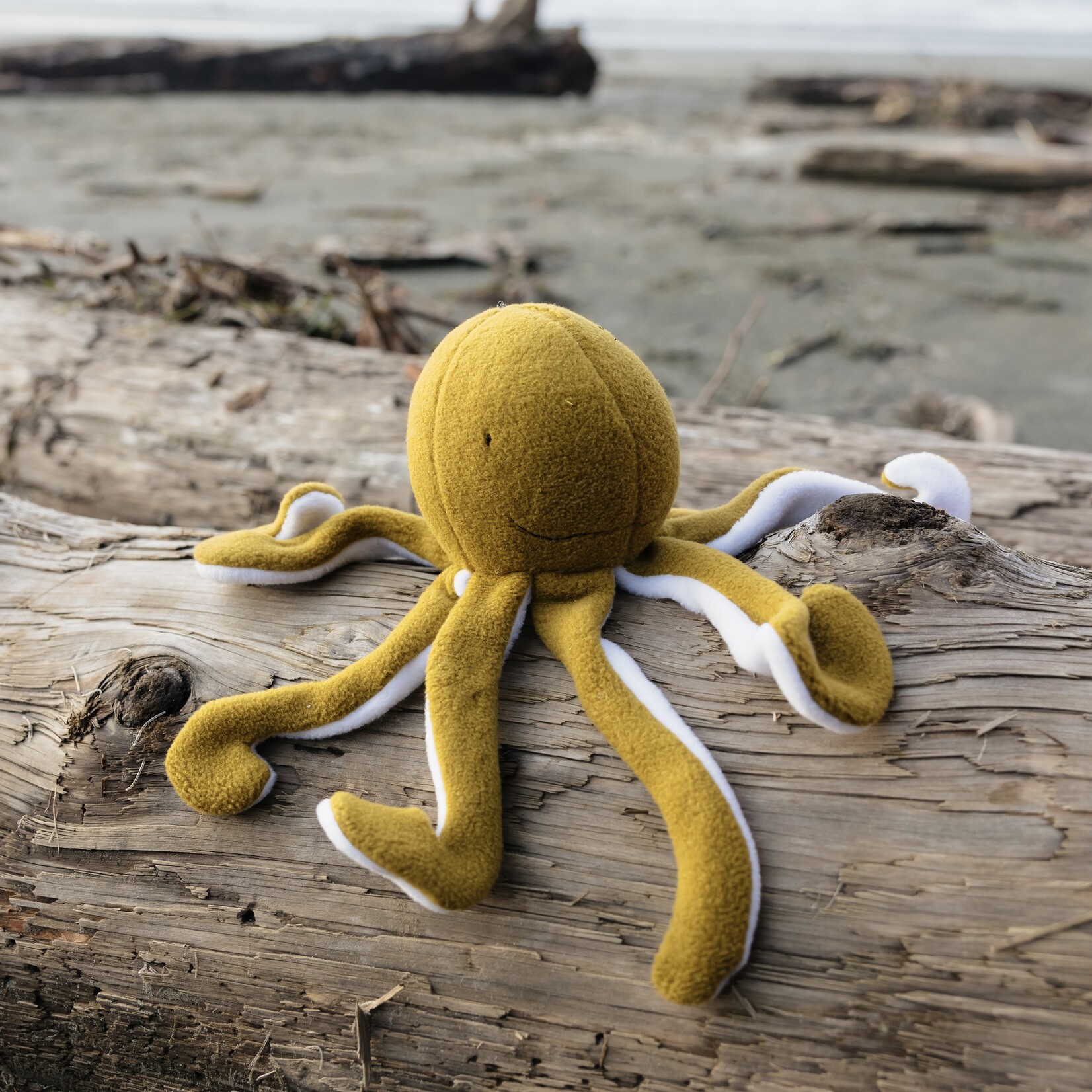 Sweet Peas kids krafts Octopus hand sewn stuffy