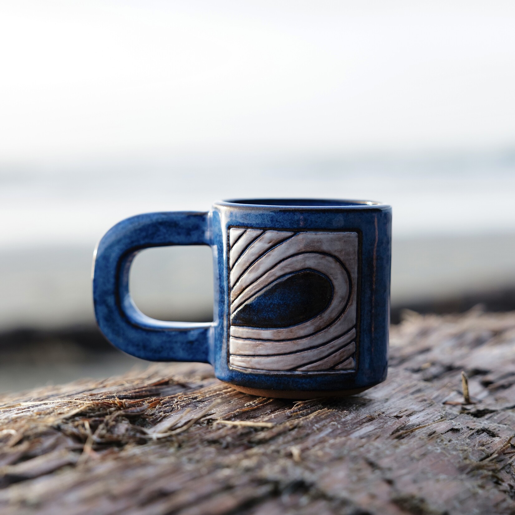 Surfrider Pacific Rim ceramic  mug blue