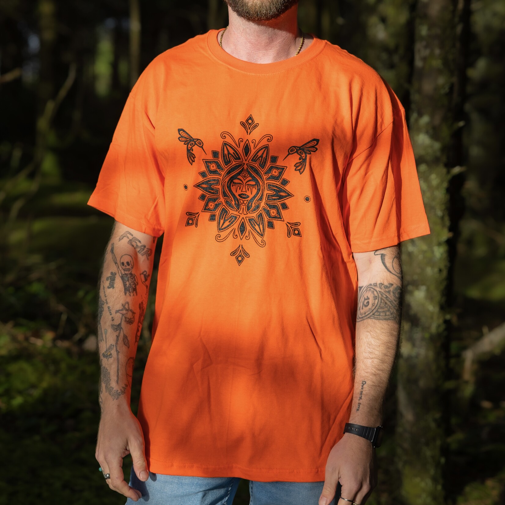 Clayoquot Biosphere Trust Orange T-Shirt Designed by Koyah Morgan-Banke