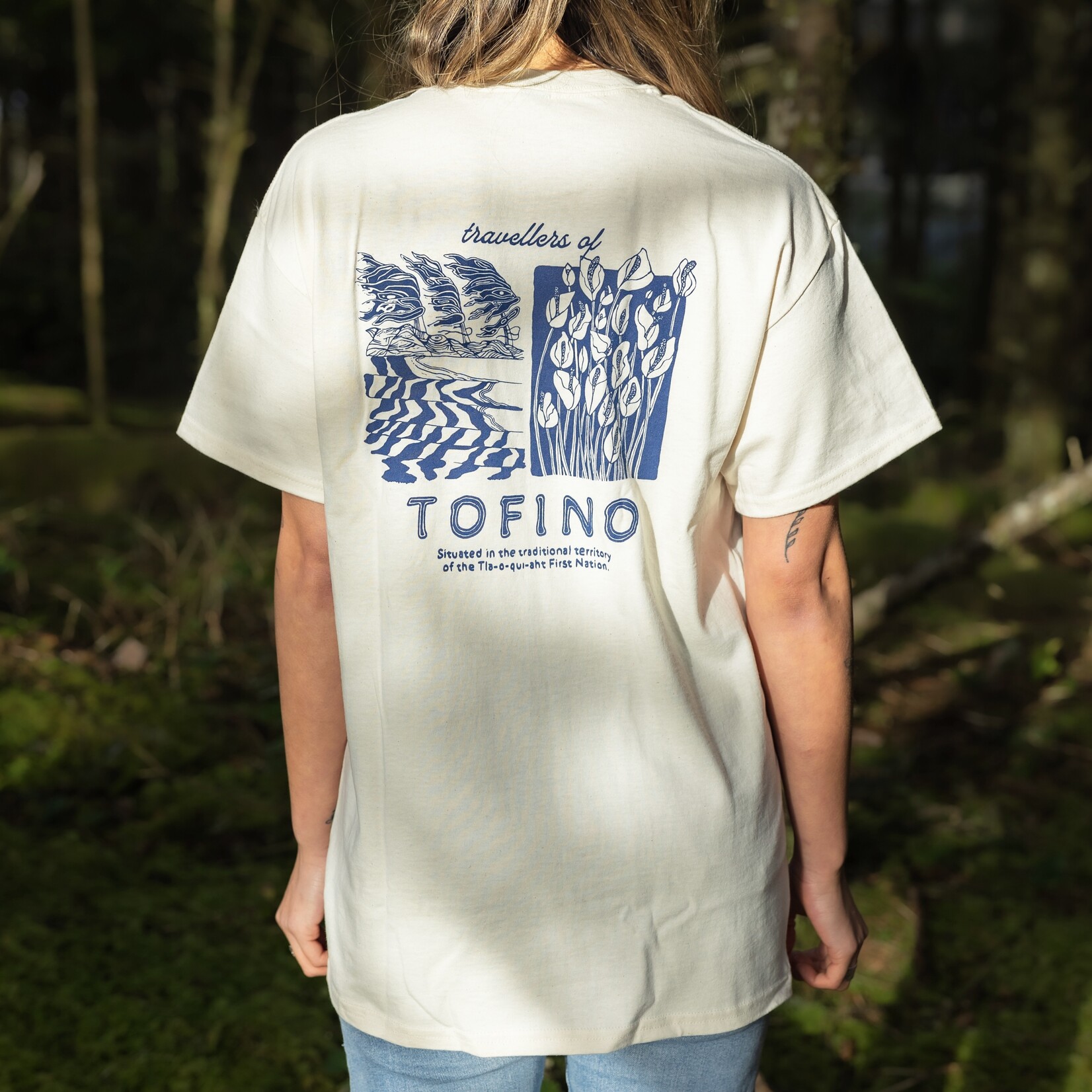 Creative Traveller travellers of Tofino t-shirt