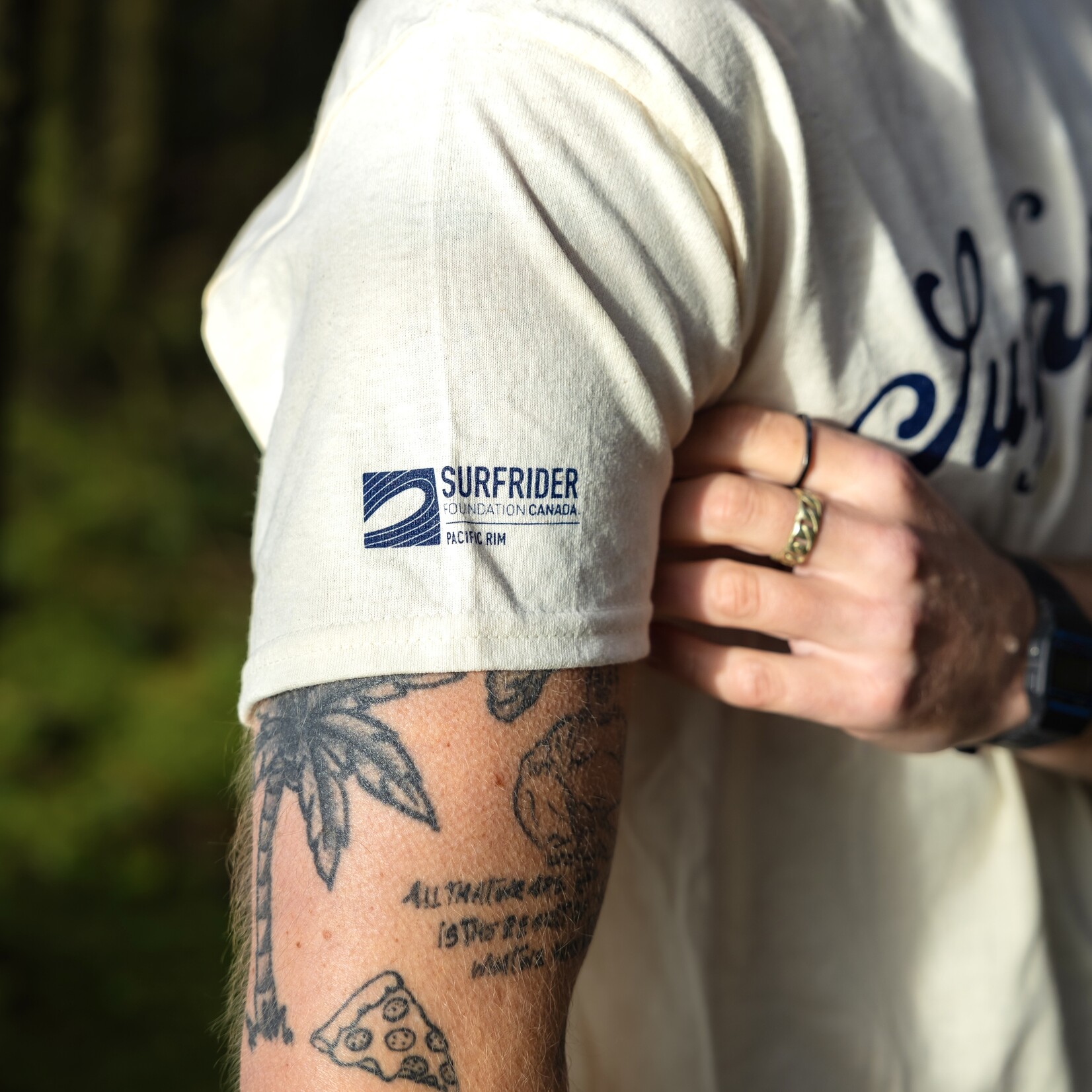 Surfrider Pacific Rim Script 1984 T-Shirt