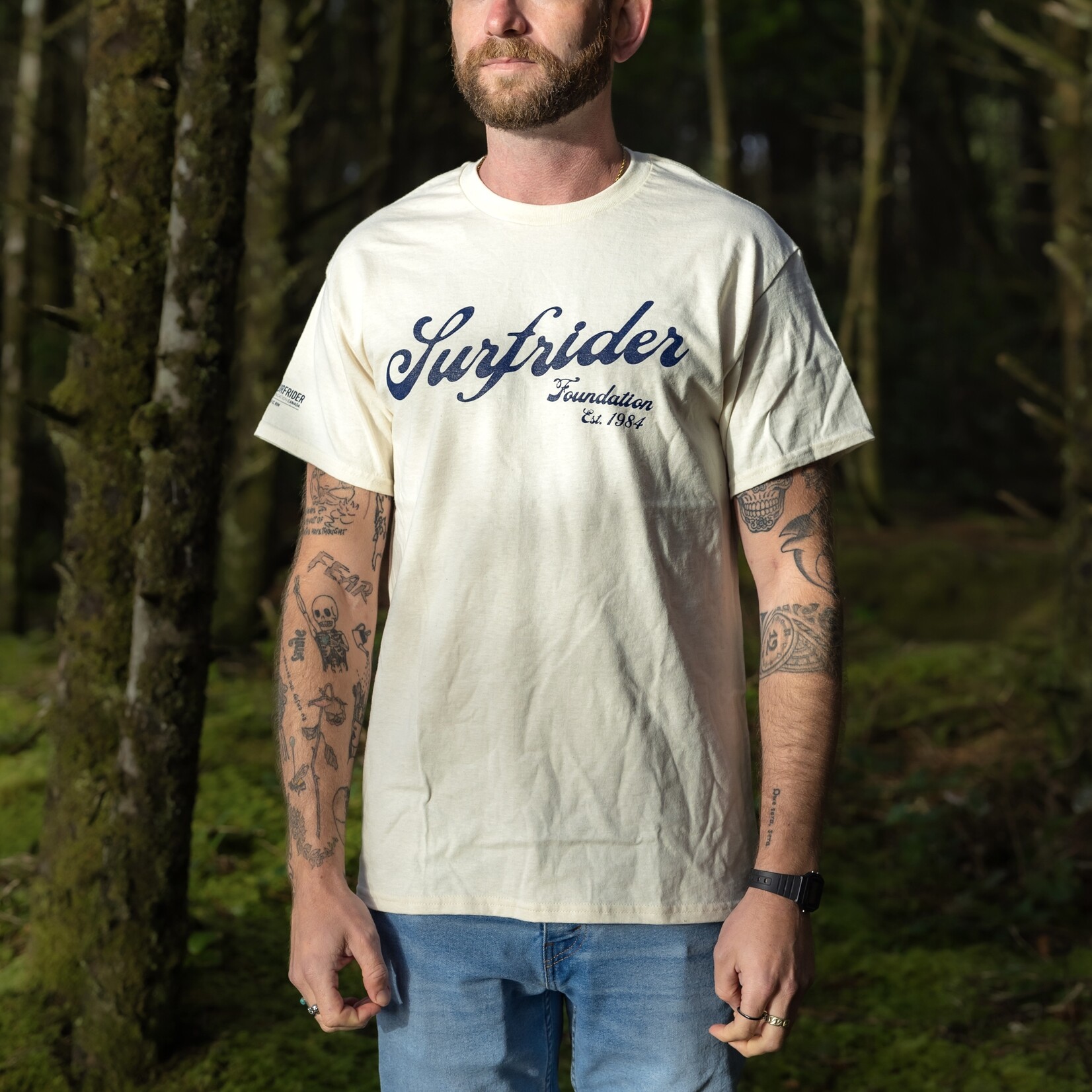 Surfrider Pacific Rim Script 1984 T-Shirt