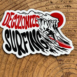 mułaa Decolonize Surfing Magnet