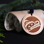 Cedar House Creations Cedar Pendant with Bear (large)