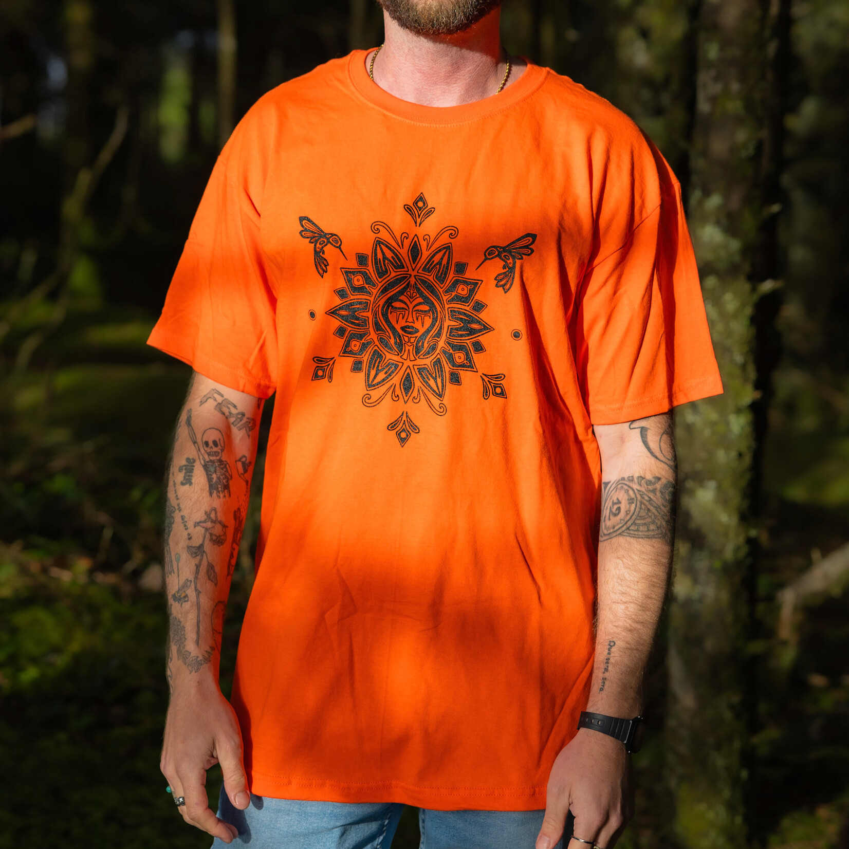 Clayoquot Biosphere Trust Orange T-Shirt Designed by Koyah Morgan-Banke