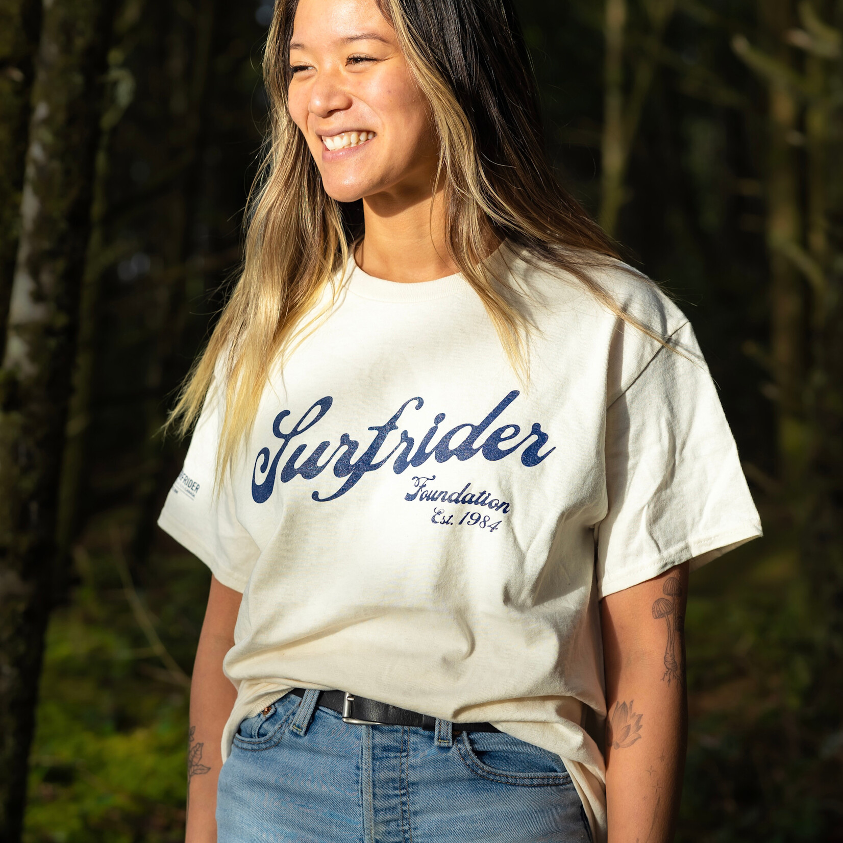 Surfrider Pacific Rim Script 1984 T-Shirt